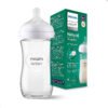 Biberon Avent Philips Vidrio 8 oz 240 ml Libre de BPA (1) Biberon De Vidrio Avent Natural 3.0 De 240 Ml Con Tetina 1m+