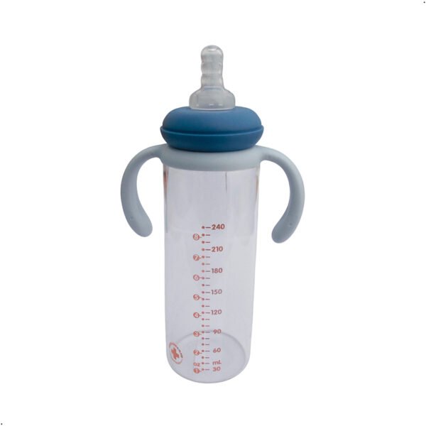Biberon Vidrio Con Protector Babyguu 8 Oz Libre Bisfenol A