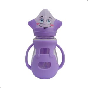 Biberon Babyguu 240 ml Biberon de vidrio Libre Bisfenol A Biberon Estrella (3) Biberon Babyguu Vidrio Con Protector 8 Oz Libre Bisfenol A