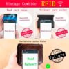 Billetera Geruola Coffe Cuero Genuino 3 Cuerpos Proteccion RFID (7) Billetera Clasica Para Hombre Cuero Genuino Con Rfid
