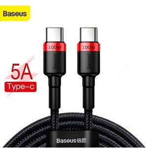 Cable Baseus Usb Tipo C A C 100w 2 M 5a 20v