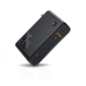Power Bank Baseus 10000 mAh 45W 2 en 1 - Juamppe (15) Baseus Power Bank 2 En 1 Gan Charger 10,000mah 45w Cargador