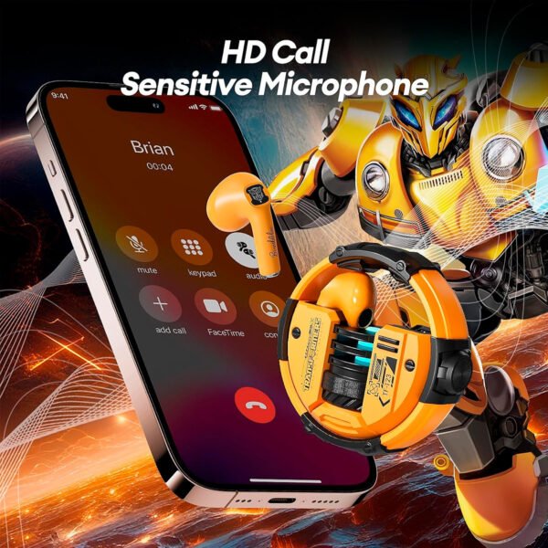 Audifonos Inalambrico Trabsformer TF T23 Bumblebee (5) Auriculares Bluetooth Inalámbricos Transformers TF T23