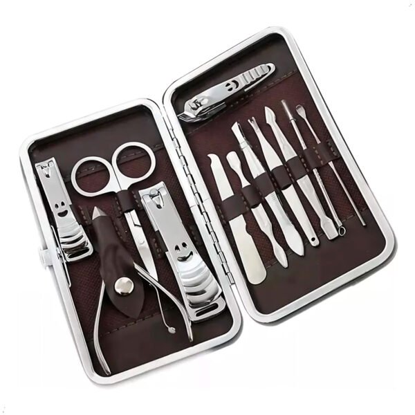 Pulidor Uñas Drill Eléctrico Portatil + Set Manicura Pedicura 12 pzs