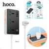 Extension Tomacorriente Socket Hoco AC7 17W 19896 (6) Extension Toma Corriente Cargador Carga Rapida 17w Hoco Ac7
