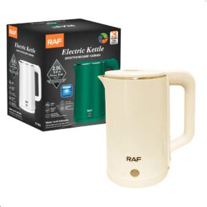 Jarra Eléctrica de Acero Inoxidable Revestido 2 L - RAF - R7863 Beige (1) - copia Hervidor Eléctrico Raf R.7863 De 2 Litros Potencia 2000w