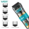 Maquina Cortadora De Pelo Vgr V-695 Digital Transparente (3) Maquina Cortadora De Pelo Cabello VGR 695 Inalambrico