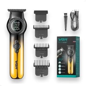 Maquina Corte Cabello Hair Trimmer VGR V 990 Amarillo (1) Maquina Corte Trimmer Inalambrico Vgr 990 Recargable