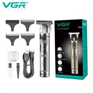 Maquina Corte de Cabello VGR V 968 Inalambrico Trimmer (2) Cortadora Vgr Trimmer V-968 Inalámbrica 3 Peine