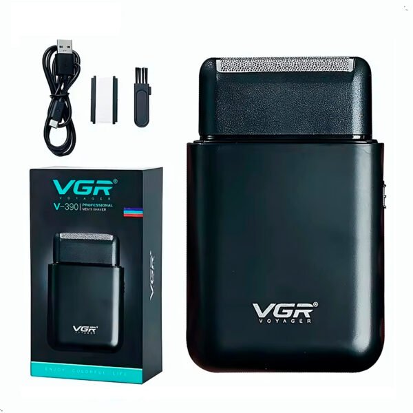 Afeitadora Mini Shaver Patillera Vgr V-390 Viaje Recargable