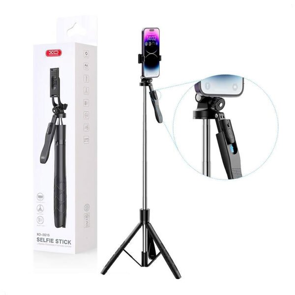 Palo Selfie XO SS15 Celular y Camara Go Pro (1) Palo Selfie Tripode Xo Para Celular Go Pro 180cm Bluetooth
