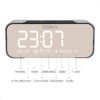 Parlante Reloj Despertador Lenovo L022 Rosado (6) Parlante Lenovo L022 Reloj Despertador Radio Bluetooth