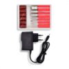 Pulidor Uñas Drill Eléctrico Portatil + Set Manicura Pedicura 12 pzs
