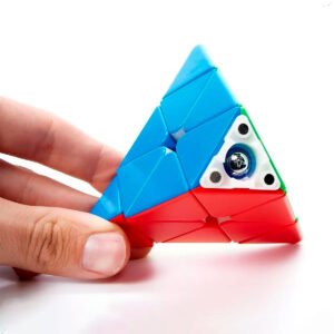 Puzzle Cubo Piramide Magnetico Moyu Jinzita M (3) Puzzle Magico Jinzita Pyraminx Rubik Marca Moyu Piramide Multicolor