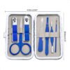 Set de Manicura Pedicura 7 piezas Acero Inoxidable (2) Set De Manicura Pedicura 7 Piezas Acero Inoxidable Cortauñas