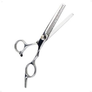 Tijera Plateado acero Para Pulir (1) Tijeras De Corte Cabello Tijera Para Corte, Pulir y Entresacar