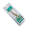 Tijera Zinger de Corte Peluqueria Acero Inoxidable (2) Tijeras Zinger De Acero: Corte Preciso Dorado