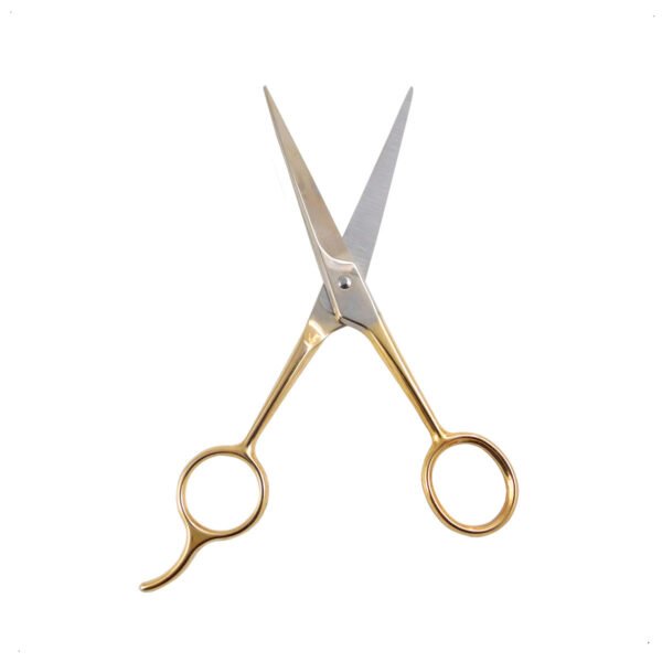 Tijera Zinger de Corte Peluqueria Acero Inoxidable (6) Tijeras Zinger De Acero: Corte Preciso Dorado