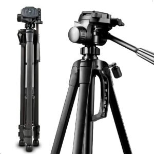 Tripode para celular Profesionar Tripode para Camara Fotografica 140cm Portable Ligero (6) Trípode Profesional Celulares Cámaras 1400mm Wt-3520