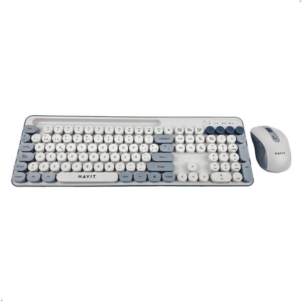 Combo Havit 45308 Gris Teclado Mouse KB832GCM-SP Inalambrico (1) Combo Teclado Y Mouse Inalambrico Havit KB832GCM-SP