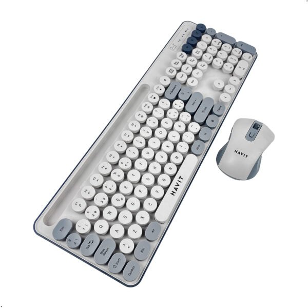 Combo Havit 45308 Gris Teclado Mouse KB832GCM-SP Inalambrico (3) Combo Teclado Y Mouse Inalambrico Havit KB832GCM-SP