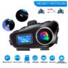 Intercomunicador Q58-MAX Casco de Moto Bluetooth Auriculares Altavoces IP65 Resistente al Agua Auriculares de Casco Radio FM - Micrófono Duro (14) Intercomunicador Lantun Q58 Max Bluetooth Para Casco De Moto