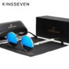 Lente de Sol Kingseven 7579 Azul (3) Lentes De Sol Kingseven Polarizado Proteccion Uv 400 Unisex
