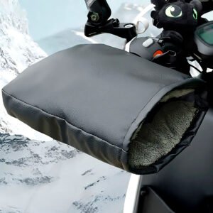 Manguitos para manillar de motocicleta, equipo de invierno, guantes más cálidos, manguitos impermeables, cubierta para mango de bicicleta, cubiertas para manos, calentado Guantes Manopla Universal Para Manillar Motocicleta