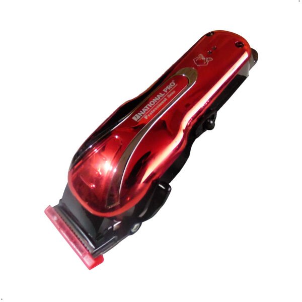 Maquina Corte de Pelo Mascota Inalambrico Rojo National (2) Maquina Cortar Pelo National Pro Para Mascotas Con Accesorio