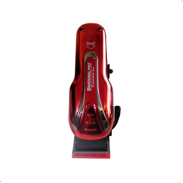 Maquina Corte de Pelo Mascota Inalambrico Rojo National (5) Maquina Cortar Pelo National Pro Para Mascotas Con Accesorio