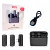 Microfono Lavalier Inalambrico Ulanzi J12 Usb Tipo C (5) Micrófono De Solapa Inalámbrico Ulanzi J12 Tipo C