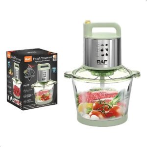 Procesador De Alimentos Eléctrico 300W 3 Litros Raf R.7732 (1) Procesador De Alimentos Multifuncional Raf R7732 De 300w 3 Litros