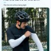 ROCKBROS mangas de bicicleta de seda de hielo verano transpirable protección de brazo de ciclismo al aire libre protección solar UV deportes MTB mangas de bicicleta de carretera (11) Mangas Negra Rockbros Con Protección Uv Xt9002 Deportiva