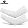 ROCKBROS mangas de bicicleta de seda de hielo verano transpirable protección de brazo de ciclismo al aire libre protección solar UV deportes MTB mangas de bicicleta de carretera (13) Mangas Negra Rockbros Con Protección Uv Xt9002 Deportiva
