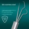 Kit Limpieza Dental Acero Inoxidable Higiene Dientes 7pcs