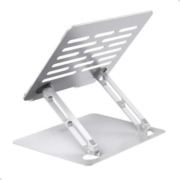 Soporte para portátil Xo C152 de 10'' a 17,3'' de aluminio, con canal de ventilación y base antideslizante, tamaño ajustable (7) Holder Xo-c152 Ergonómico Laptops Portátil Altura Ajustable