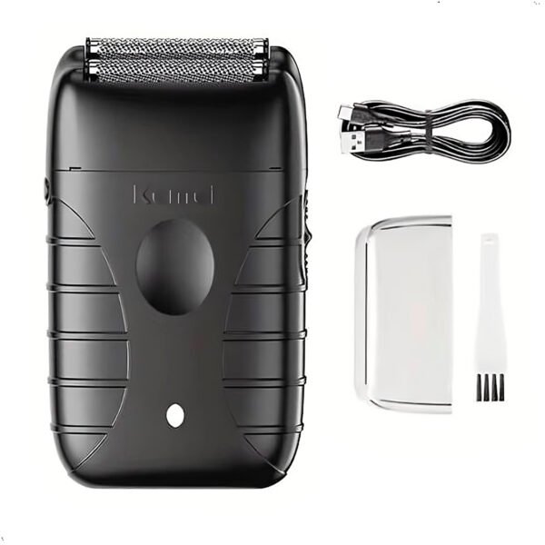 3 Shaver Kemei Km-3209 Afeitadora Recargable Profesional Ipx4
