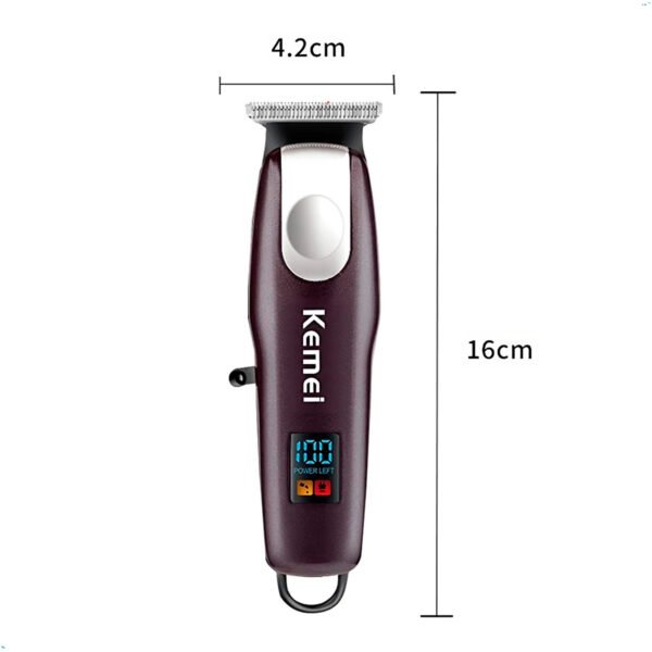 Combo Kemei KM 8526 Trimmer Clipper Inalambrico (15) Máquina Kemei Km-8526 Combo Trimmer Clipper Inalambrica