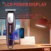 Combo Kemei KM 8526 Trimmer Clipper Inalambrico (18) Máquina Kemei Km-8526 Combo Trimmer Clipper Inalambrica