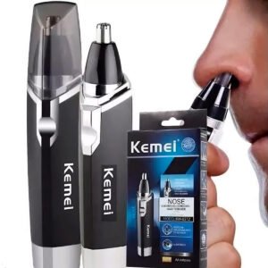 Kemei KM 6512 Trimmer Nasal Electrico (8) Kemei Km- 6512 Máquina Depiladora Nariz Y Oídos Silencioso