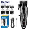 Maquina Corte Cabello Kemei KM 2290 Inalambrico (1) Kemei Km-2290 Cortadora De Pelo Afeitadora Eléctrica Clipper
