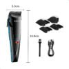 Maquina Corte Cabello Kemei KM 3212 Inalambrico (3) Kemei Km-3212 Cortadora De Pelo Profesional Clipper