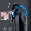 Maquina Kemei Hai Clipper KM 2296 (6) Kemei Km-2296 Cortadora De Cabello Clipper Profesional Inalambrico