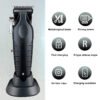 Maquina Kemei Hai Clipper KM 2296 (7) Kemei Km-2296 Cortadora De Cabello Clipper Profesional Inalambrico
