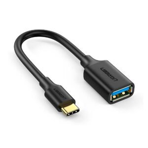 Adaptador Usb-c A Usb 3.0 Ugreen Us154 (30701) Cable De 15cm Negro
