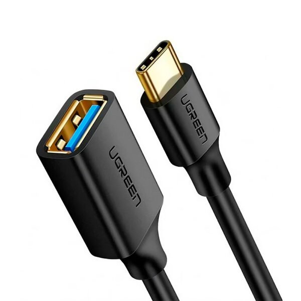 Adaptador Otg Tipo C Ugreen 30701 Usb Tipo C Macho USB Tipo A Hembra 3 (9) Adaptador Usb-c A Usb 3.0 Ugreen Us154 (30701) Cable De 15cm Negro