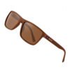 BARCUR-gafas de sol polarizadas TR90 para hombre y mujer, lentes deportivas ligeras, accesorio de protección UVAB (14) Lentes Barcur 2139 Polarizado Proteccion Uv400 Con Estuche Sport Marrón