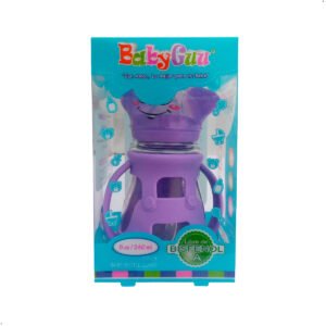 biberon Babyguu Vidrio Con Protector 8 Oz Libre Bisfenol A