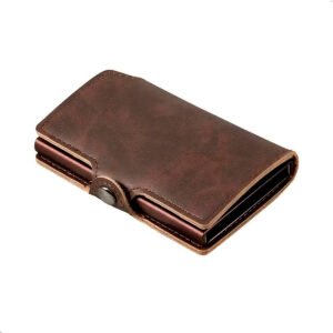 Billetera Cartera Hombre Cuero Tarjetero Imantado Automático (2) Billetera Hombre Tarjetero Aluminio Cuero Pu Rfid Agregar a favoritos 4.6 Calificación 4.6 de 5. 47 opiniones. (47)