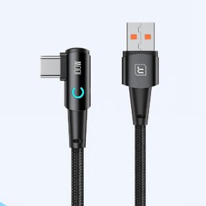 Cable 100w Toocki 90° tipo A - C Cable de carga rapida 100w Fast charge 2 metros 90 grados (15) Cable Toocki 90° Usb A - Usb C 2m Datos Y Carga